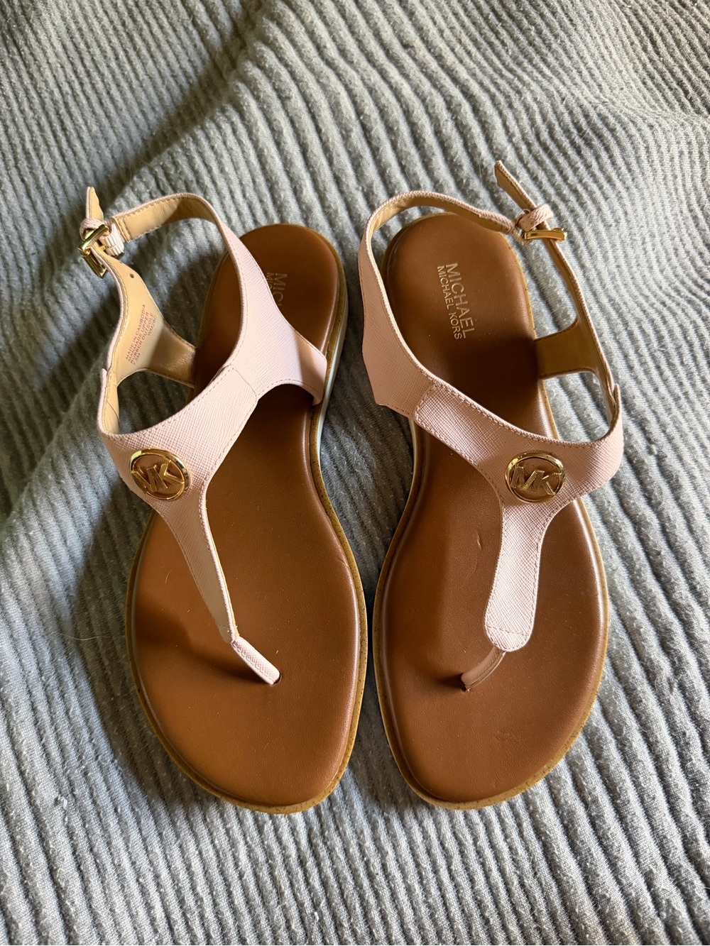 Michael Kors Pink Thong Sandals